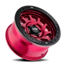 Dirty Life 9313 Enigma Race 17x9 / 5x127 BP / -38mm Offset / 78.1mm Hub Crimson Candy Red Wheel