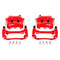 Power Stop 05-14 Ford Mustang Front Red Calipers w/Brackets - Pair