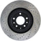 StopTech 04-09 Mazda RX-8 Slotted & Drilled Left Front Rotor