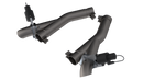 QTP 11-18 Dodge Durango 5.7L 2.5in 304SS Aggressor Cutout Dual Mid Pipes