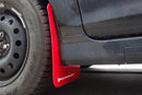 Rally Armor 13-19 USDM Ford Fiesta ST Red UR Mud Flap w/ White Logo