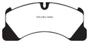 EBC 10+ Volkswagen Touareg 3.0 Supercharged Hybrid Redstuff Front Brake Pads
