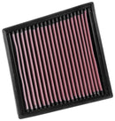 K&N 2017 Chevrolet Silverado 2500HD V8-6.6L DSL Replacement Drop In Air Filter