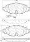 StopTech Street Brake Pads - Front