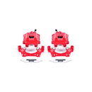 Power Stop 92-98 BMW 318i Rear Red Calipers w/Brackets - Pair