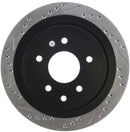 StopTech 06-07 350Z / 05-07 G35 / 06-07 G35X SportStop Slotted & Drilled Rear Right Rotor