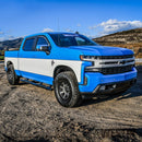 Westin 2019 Chevrolet Silverado/Sierra 1500 Crew Cab Non LD PRO TRAXX 5 Oval Nerf Step Bars - Black