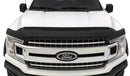 AVS 15-18 Ford F-150 Aeroskin II Textured Low Profile Hood Shield - Black