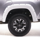 EGR 16+ Toyota Tacoma w/Mudflap Bolt-On Look Color Match Fender Flares - Set - Super White