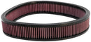 K&N Custom Air Filter 14 inch OD 12 11/16 inch ID 2 1/2 inch Height