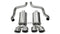 Corsa 09-13 Chevrolet Corvette C6 6.2L V8 Polished Xtreme Axle-Back Exhaust