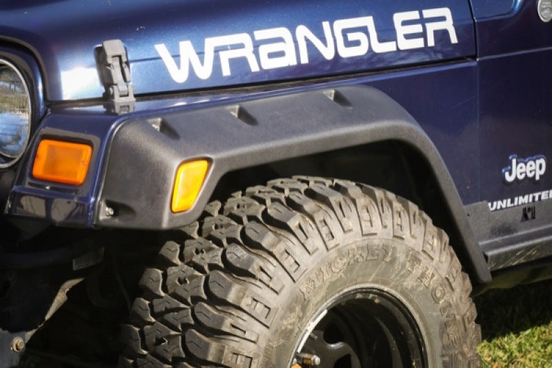 Rugged Ridge 4-Piece Fender Flare Kit 4.75-In 97-06 Jeep Wrangler