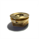 Ticon Industries Tig Aesthetics 3in Universal Vband Heat Sink w/ Purge - Tellurium Copper