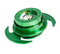 NRG Quick Release Kit Gen 3.0 - Green Body / Green Ring w/Handles