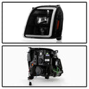 Spyder GMC Yukon 07-14/Denali 07-14 /XL 07-14 V2 Projector Headlights - Black PRO-YD-GY07V2SI-BK