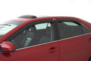 AVS 10-15 Hyundai Tucson Ventvisor Outside Mount Window Deflectors 4pc - Smoke