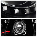Spyder Volkswagen Beetle 06-10 Projector Headlights DRL LED Black PRO-YD-VB06-DRL-BK