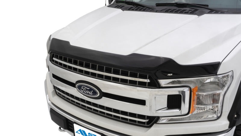 AVS 16-18 Chevy Silverado 1500 Aeroskin Low Profile Acrylic Hood Shield - Smoke