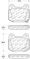 StopTech Performance ST-22 2-Piston Rear Caliper Brake Pads