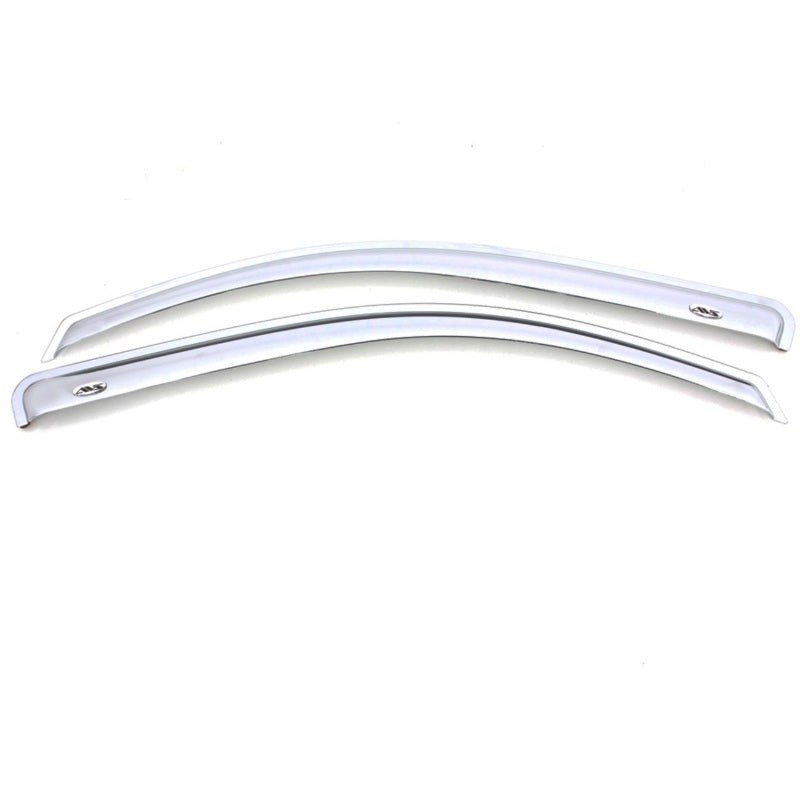 AVS 94-01 Dodge RAM 1500 (Excl. Towing Mirror) Outside Mount Front Window Ventvisor 2pc - Chrome