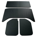 DEI 11-18 Jeep Wrangler JK 4-Door Boom Mat Headliner - 4 Piece - Black Leather Look