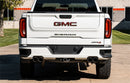 Corsa 19-23GMC Sierra 1500 Cat-Back Dual Rear Exit with Twin 4in Black Powder Coat Pro-Series Tips