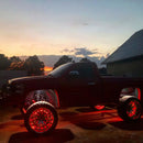 Oracle LED Illuminated Wheel Rings - Double LED - Red