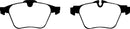 EBC 13-15 Jaguar XF 3.0 Supercharged Redstuff Front Brake Pads