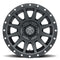 ICON Compression 18x9 5x150 25mm Offset 6in BS Satin Black Wheel