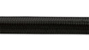 Vibrant -8 AN Black Nylon Braided Flex Hose .44in ID (50 foot roll)