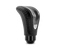 Momo Combat Evo Shift Knob - Black Leather, Carbon Effect Insert, Black Stitching