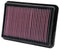 K&N 05-11 Nissan Navara 2.5L L4 10.5in OS Length/7.438in OS Width/1.438in H Replacement Air Filter