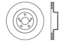 StopTech 02-10 Subaru WRX Slotted & Drilled Right Front Rotor (exc. STi)