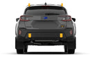 Rally Armor 2024 Subaru Crosstrek (Wilderness Only) Black UR Mudflap W/Wild-Orange Logo No Drill Req