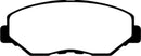EBC 13-15 Acura ILX 1.5 Hybrid Greenstuff Front Brake Pads