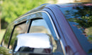 AVS 2018 Nissan Rogue Ventvisor Low Profile Window Deflectors 4pc - Chrome