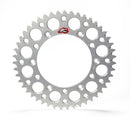 Renthal 20-23 Kawasaki KLX 230/ R/ S Rear Grooved Sprocket - Silver 520-46P Teeth