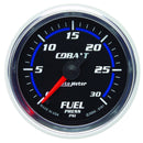 Autometer Cobalt 52mm 0-30 PSI Full Sweep Electronic Fuel Pressure Gauge