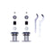 Bilstein B14 2004 Chrysler Crossfire Base Front and Rear Suspension Kit