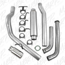 MBRP 2003-2007 Ford F-250/350 6.0L EC/CC Turbo Back Single Side (Stock Cat)