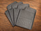 WeatherTech Drink Coasters Set of 4 Black