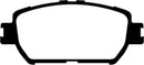EBC 06-07 Lexus GS300 3.0 Redstuff Front Brake Pads
