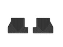 WeatherTech 12+ Ford Focus Rear Rubber Mats - Black