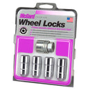 McGard Wheel Lock Nut Set - 4pk. (Cone Seat) 9/16-18 / 7/8 Hex / 1.765in. Length - Chrome