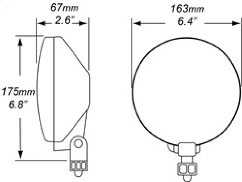 Hella 500FF 12V/55W Halogen Driving Lamp Kit