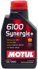 Motul 1L Technosynthese Engine Oil 6100 SYNERGIE+ 10W40 - 1L