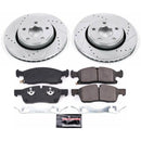 Power Stop 17-19 Jeep Grand Cherokee Front Z23 Evolution Sport Brake Kit