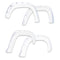 EGR 09+ Dodge Ram LD Bolt-On Look Color Match Fender Flares - Set - Bright White