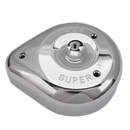 S&S Cycle Teardrop Chrome Air Cleaner Cover For S&S Super E/G Carbs