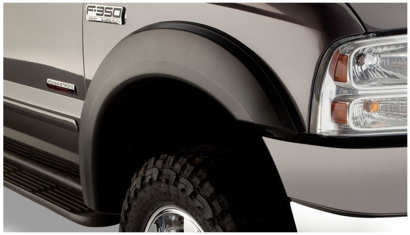 Bushwacker 99-07 Ford F-250 Super Duty Styleside Extend-A-Fender Style Flares 4pc - Black